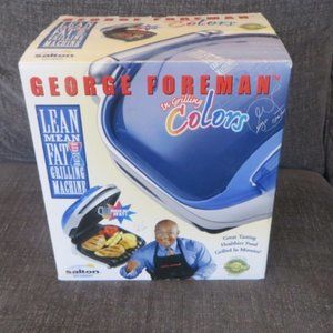 GEORGE FOREMAN GRILL - Colors Edition - NEW IN BOX
